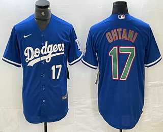 Men's Los Angeles Dodgers #17 Shohei Ohtani Number Blue Green Stitched Cool Base Nike Jerseys,We sell and wholesale Men's Los Angeles Dodgers #17 Shohei Ohtani Number Blue Green Stitched Cool Base Nike Jerseys on line form chian!